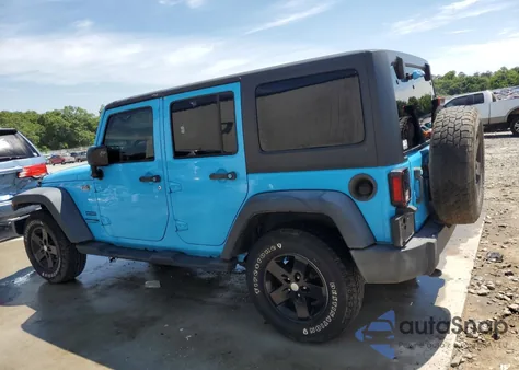2018 Jeep Wrangler Unlimited Sport из США, поврежденный, VIN 1C4BJWDG2JL800511